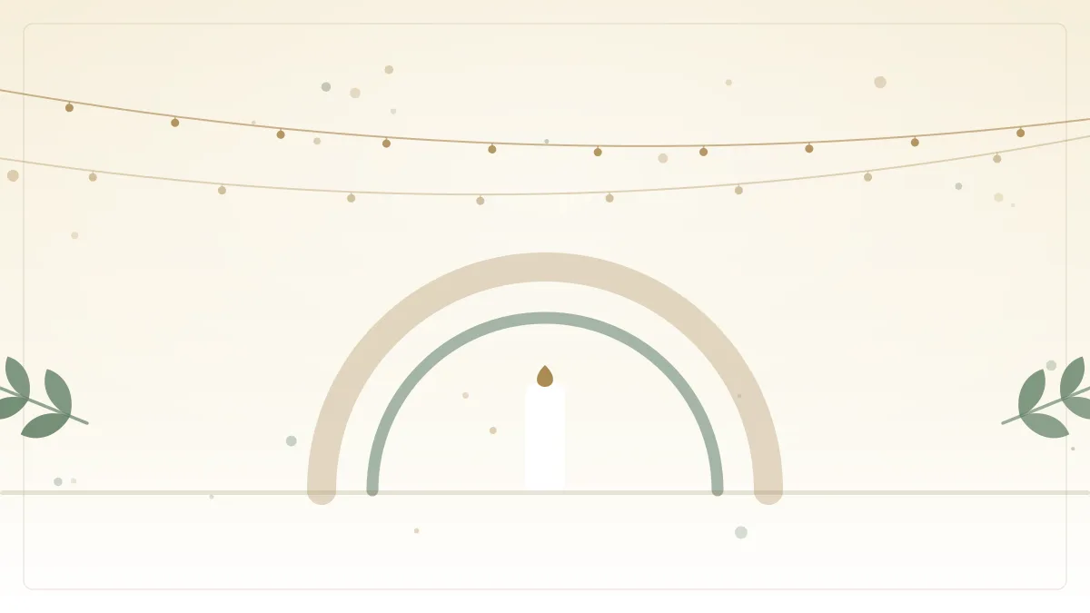 Grundlagen der Tischdekoration für Hochzeiten — Illustration