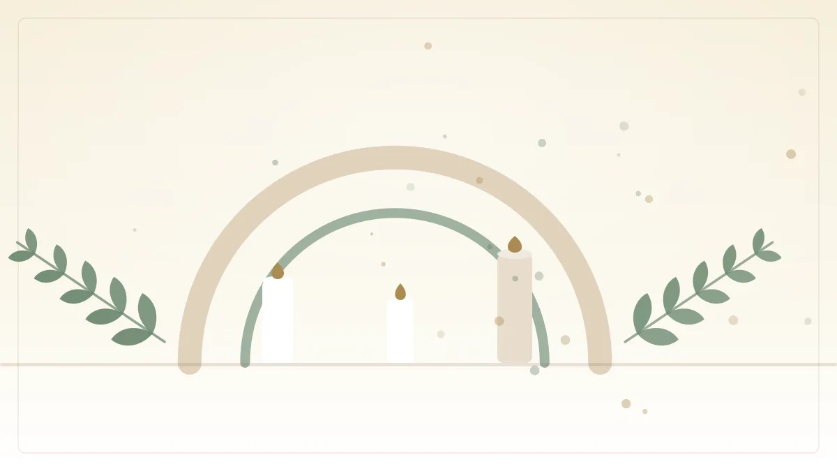 Kerzen und Beleuchtung auf Hochzeitstischen: Ideen & Tipps — Illustration