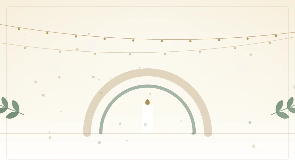 Nachhaltige Tischdeko für Hochzeiten: Ideen & Materialien — Illustration