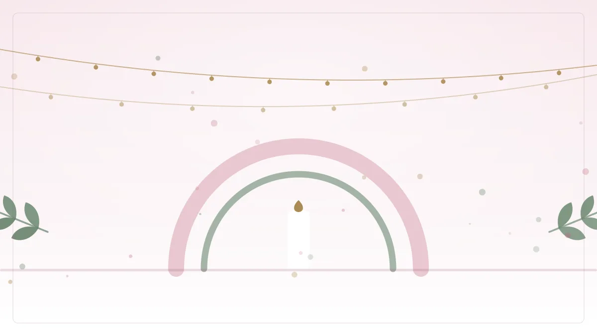 Regenbogen Hochzeit Dekoration: Bunte Ideen & Tipps — Illustration
