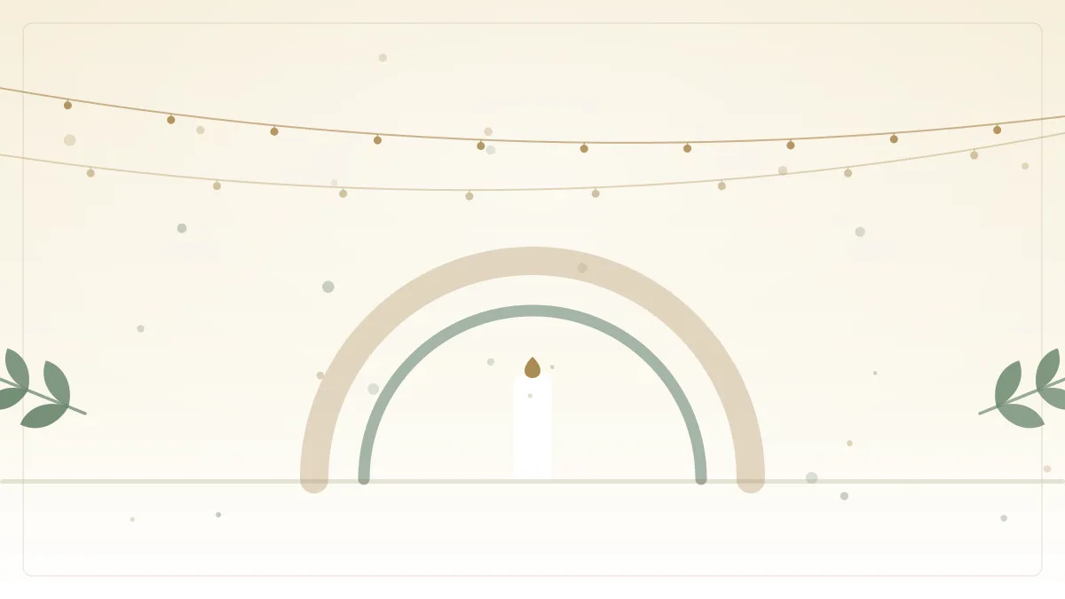 Tischdeko mit Glas- und Kristallelementen zur Hochzeit — Illustration